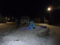 Rozsvícení vánočního stromu v Oslavičce